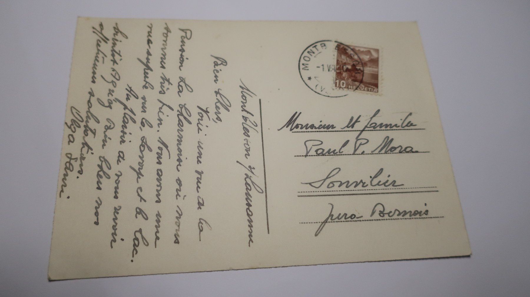 Cartoline postali: Montblesson – Usato da Cormoret venduto da Pascalll2001 4