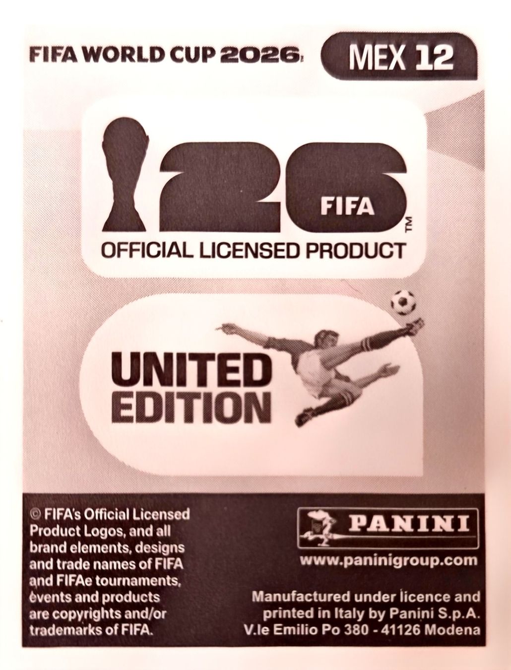 Panini Carte collezionabili: Carte FIFA World Cup 2026 MEX 12 – Usato da Clarens venduto da rim_g98y 1