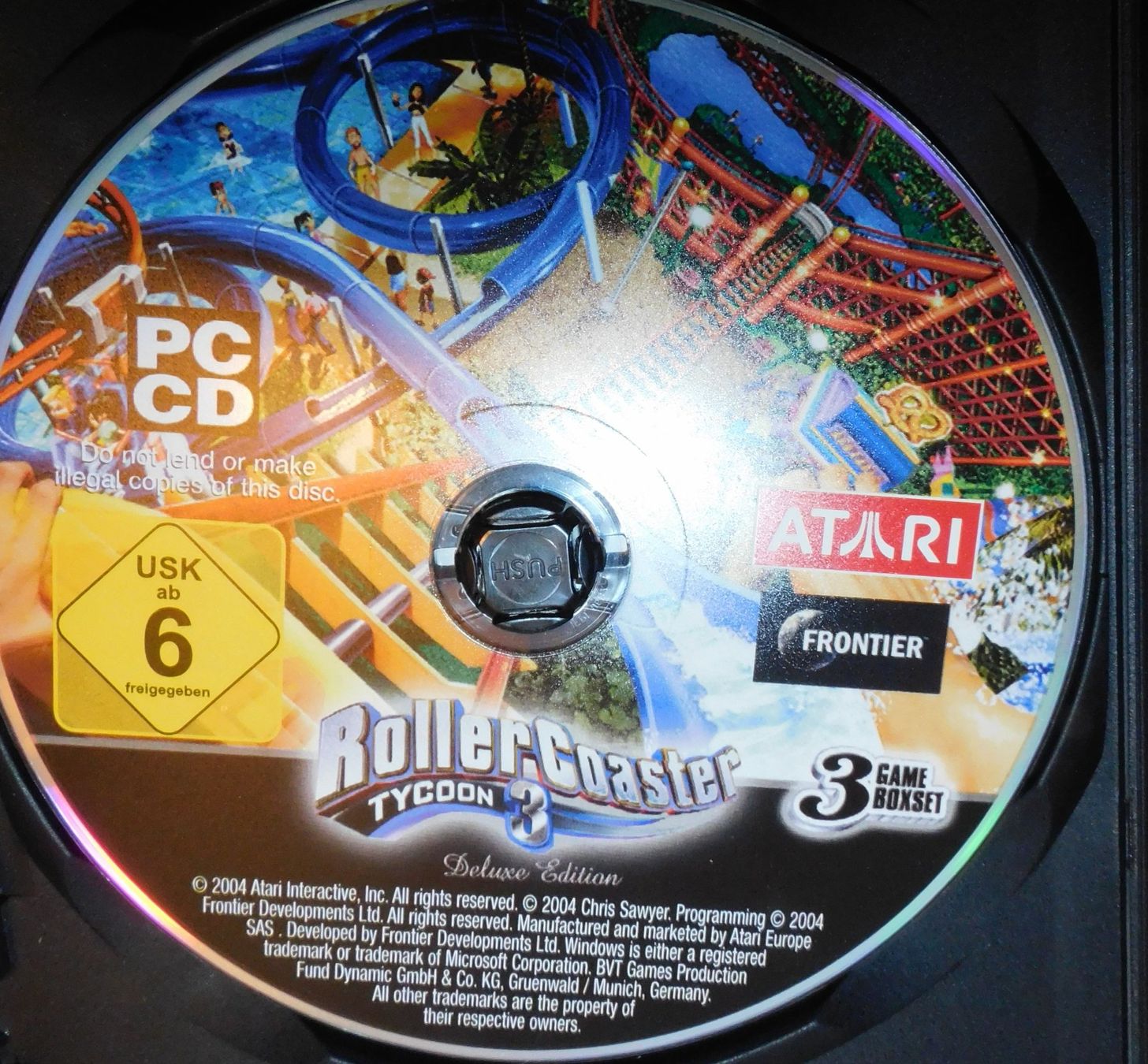Spiele: Game Videospiel PC - CD-Rom Roller Coaster Tycoon 3  - 2004 – Gebraucht aus Sursee von 76 3