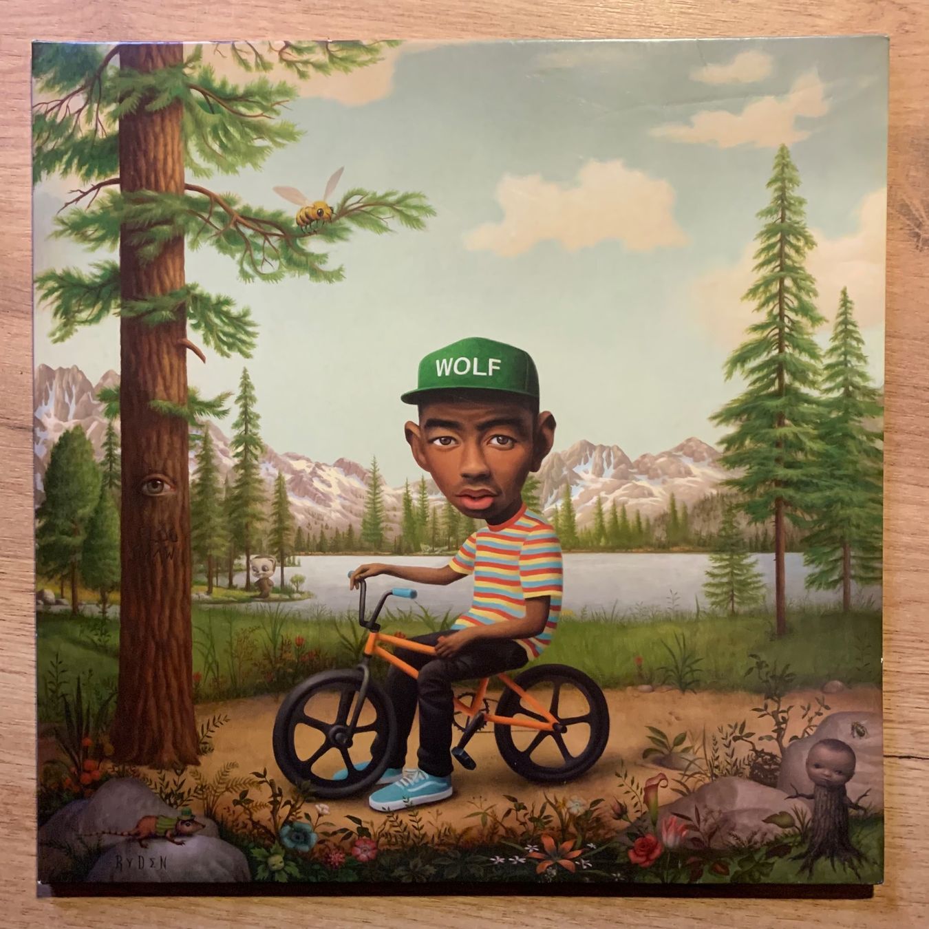Dischi in vinile: TYLER THE CREATOR - WOLF...RE EU 2023...EX/VG++ – Usato da Gals venduto da Diskopatshop