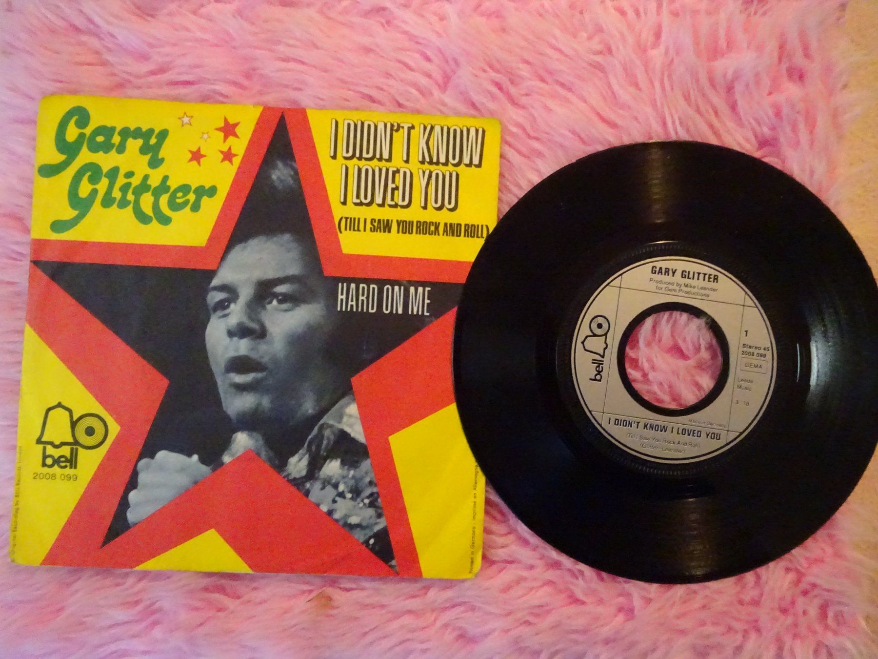 Dischi in vinile: GARY GLITTER ** 4 SINGLES ** GLAM ROCK TOTAL – Usato da Luzern venduto da xrayspex99 2