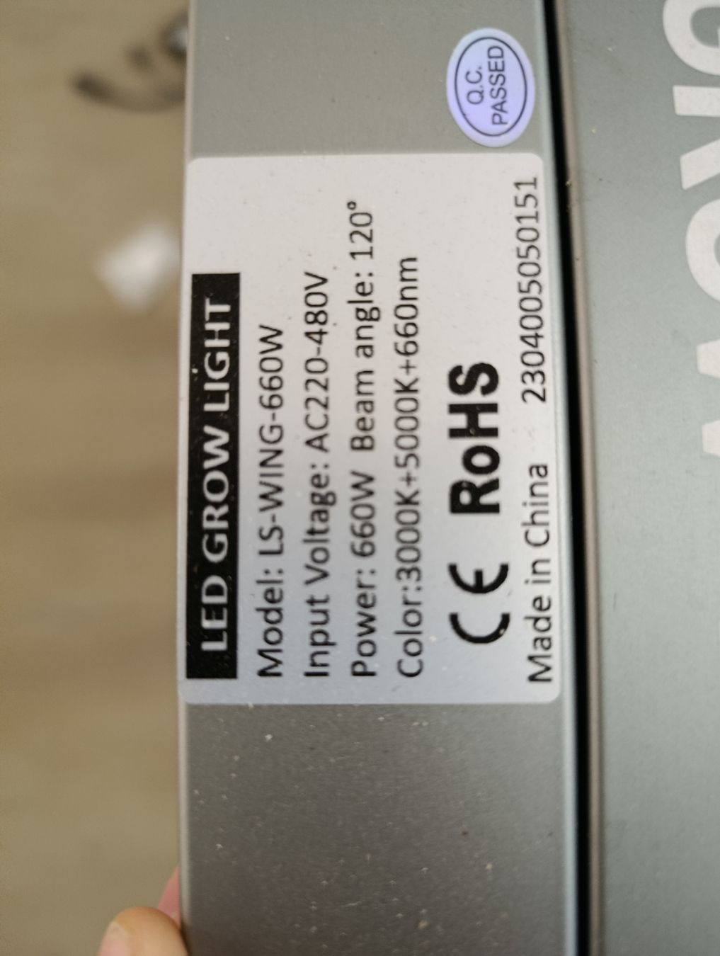 Altro: Growlampe LED 660 Watt – Nuovo (secondo la descrizione) da Nänikon venduto da nil_fw59 2