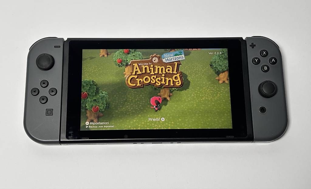 Nintendo Konsolen: Nintendo Switch Console + Animal Crossing – Gebraucht aus Gordola von kar_gy5g 5