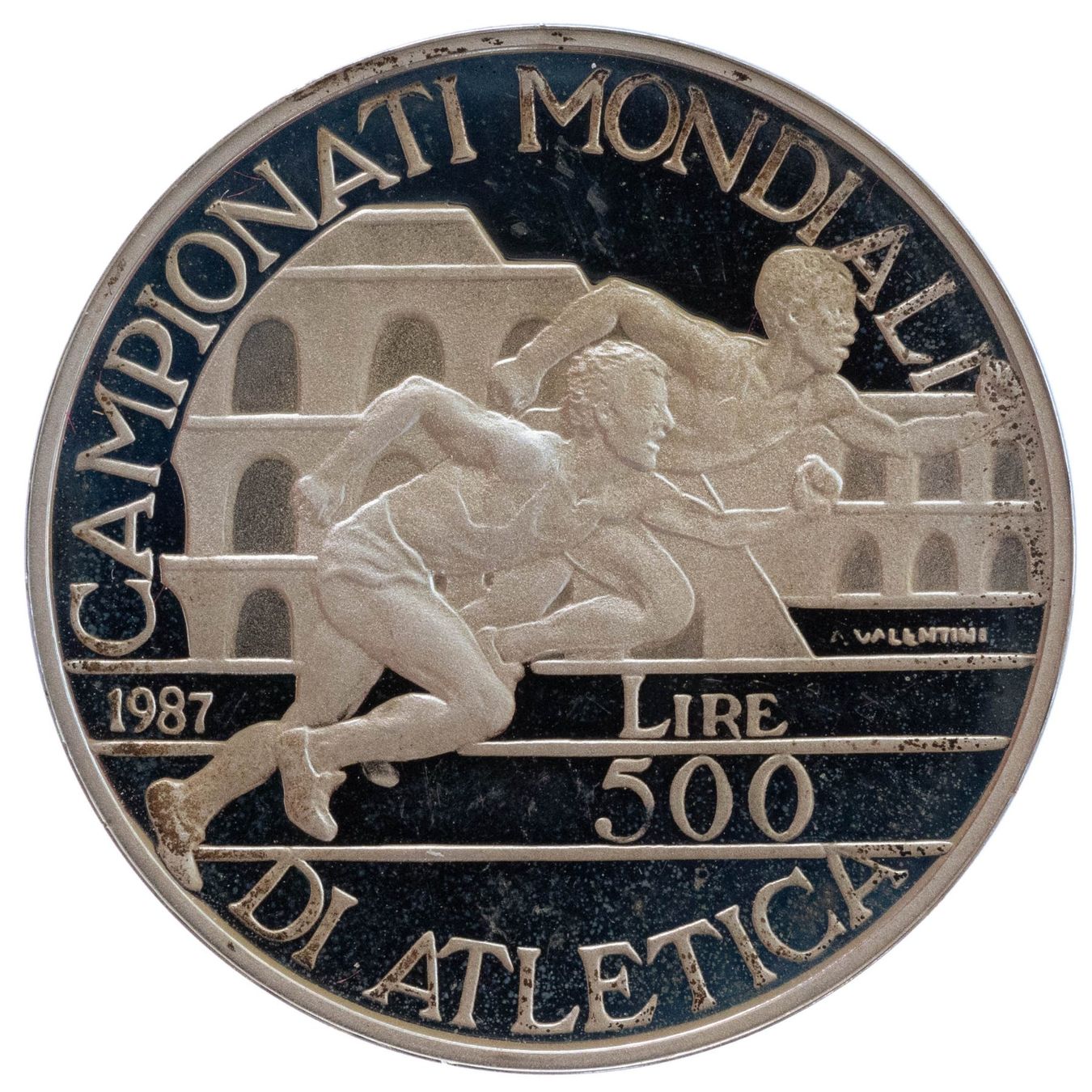 Tutti le monete: Italien 500 Lire 1987 Silber – Nuovo (secondo la descrizione) da Rotkreuz venduto da num_6343 1