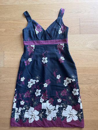 Summer Dress Floral Print Size S Good Condition
