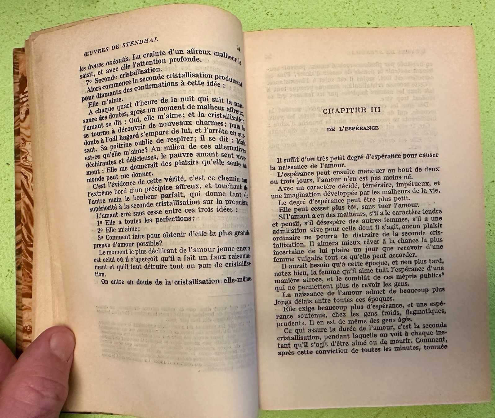 Libri: Stendhal: De l'amour. – Usato da Zürich venduto da allp 5