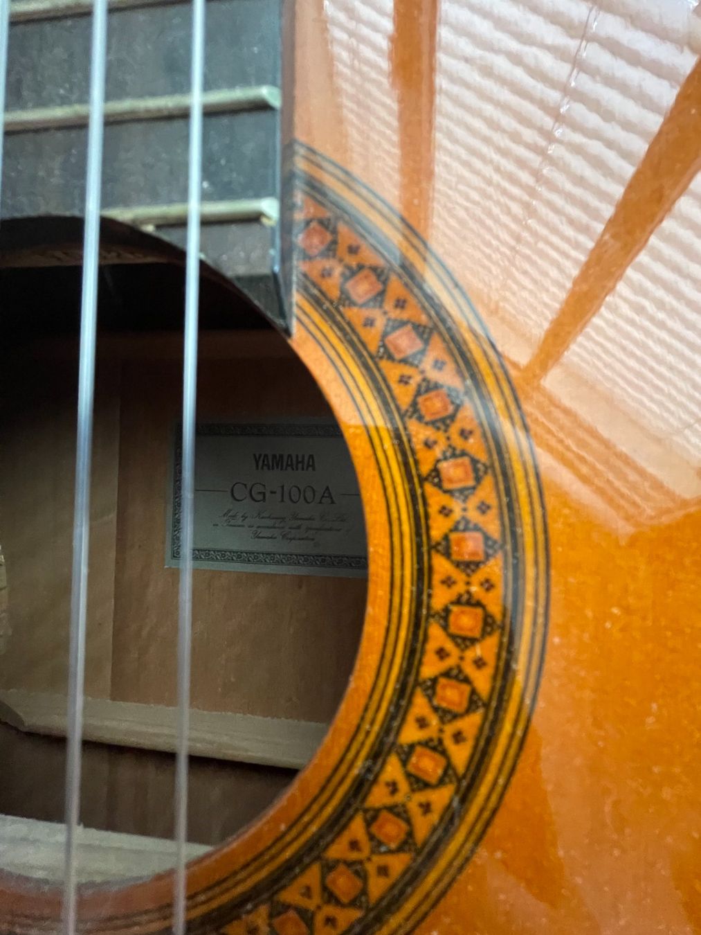Yamaha Musikinstrumente: Yamaha CG-100A classical guitar – Gebraucht aus Zürich von carlaferico 1