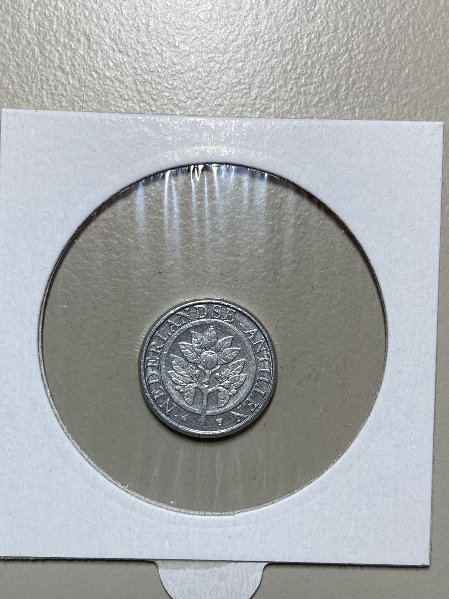 Alle Münzen: NL Antillen - 5 cents - 1993 – Gebraucht aus Payerne von Mike1682 1