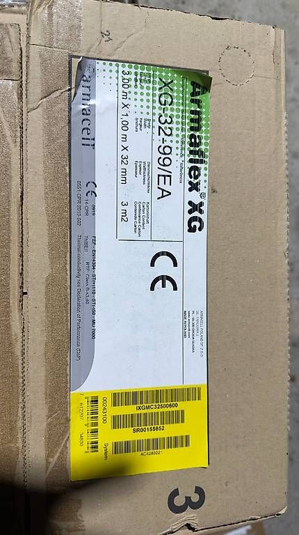 Materiale di riempimento: Armacell ArmaFlex Isolierplatten selbstklebend 32 mm – Usato da Gipf-Oberfrick venduto da Fam.Mueller.Wittnau 1