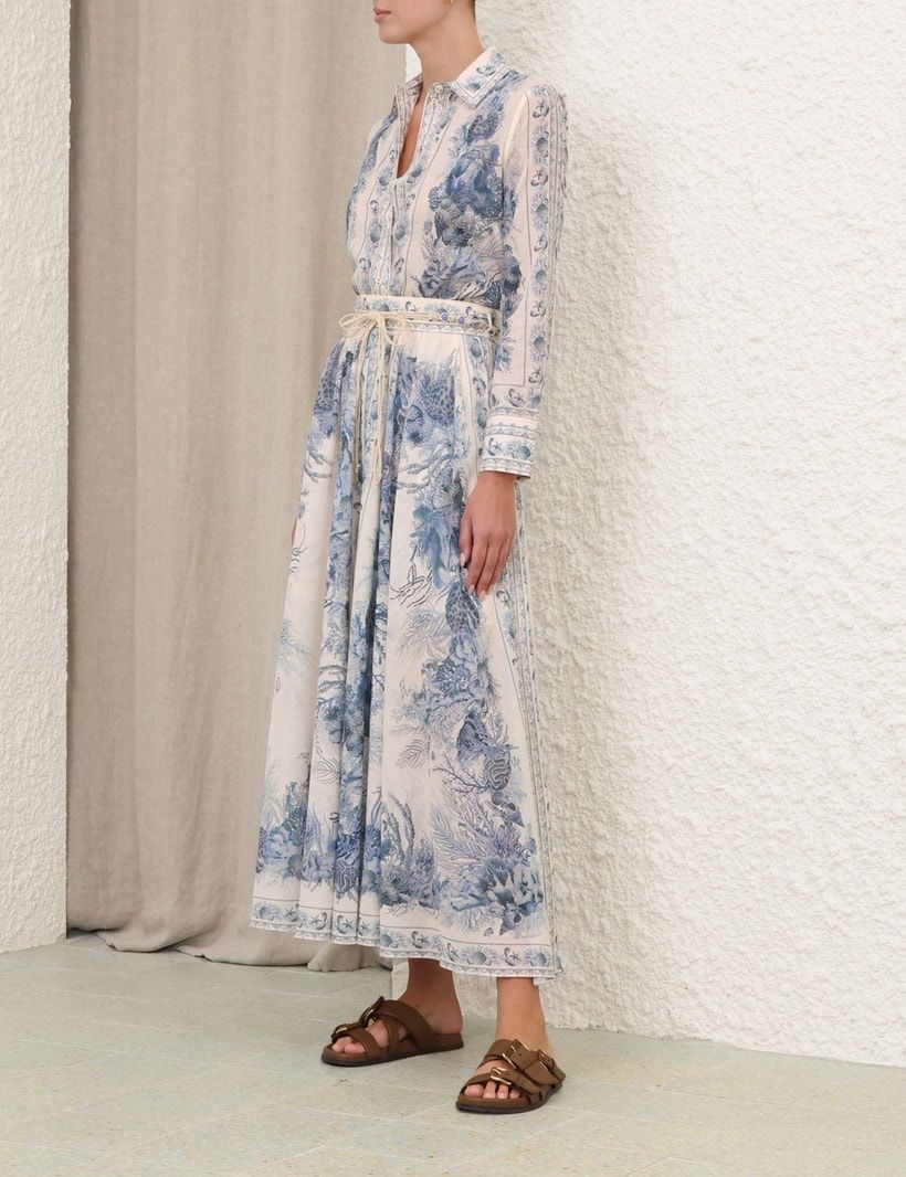 Kleider: Linen Blend Blouse & Skirt – Neu (gemäss Beschreibung) aus St.Josefen von lop_lh8d 8