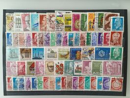 tolles DDR Lot gestempelt