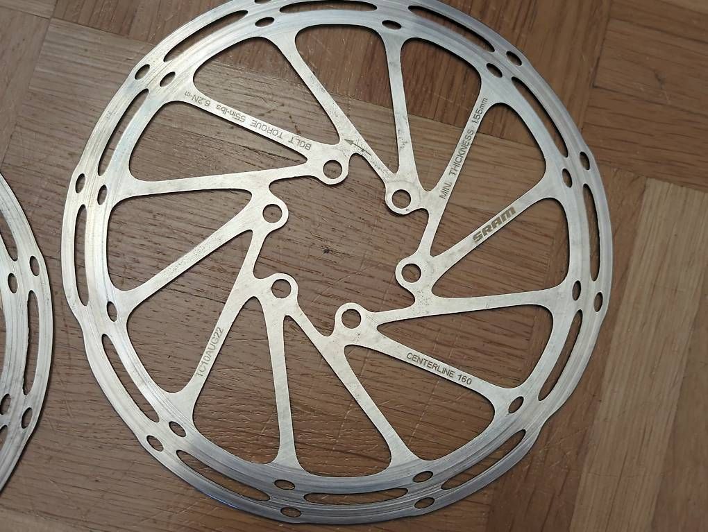 Pezzi di ricambio: SRAM Centerline 160 – Usato da Carouge GE venduto da toinou17 1