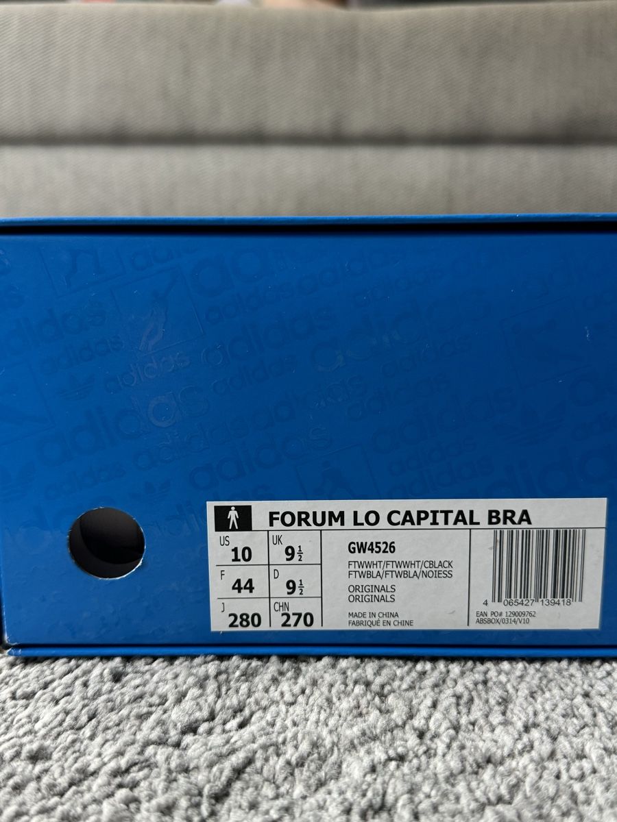Adidas Scarpe da uomo: Adidas Forum Low x Capital Bra – Nuovo e nell'imballaggio originale da Meggen venduto da gia_wz2q 6