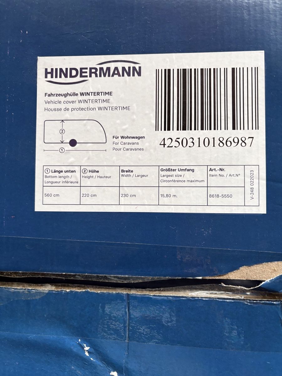 Abdeckhüllen und Thermomatten: Hindermann Wintertime Wohnwagen Schutzhülle Grösse M – Neu (gemäss Beschreibung) aus Stein am Rhein von hmuranyi 4