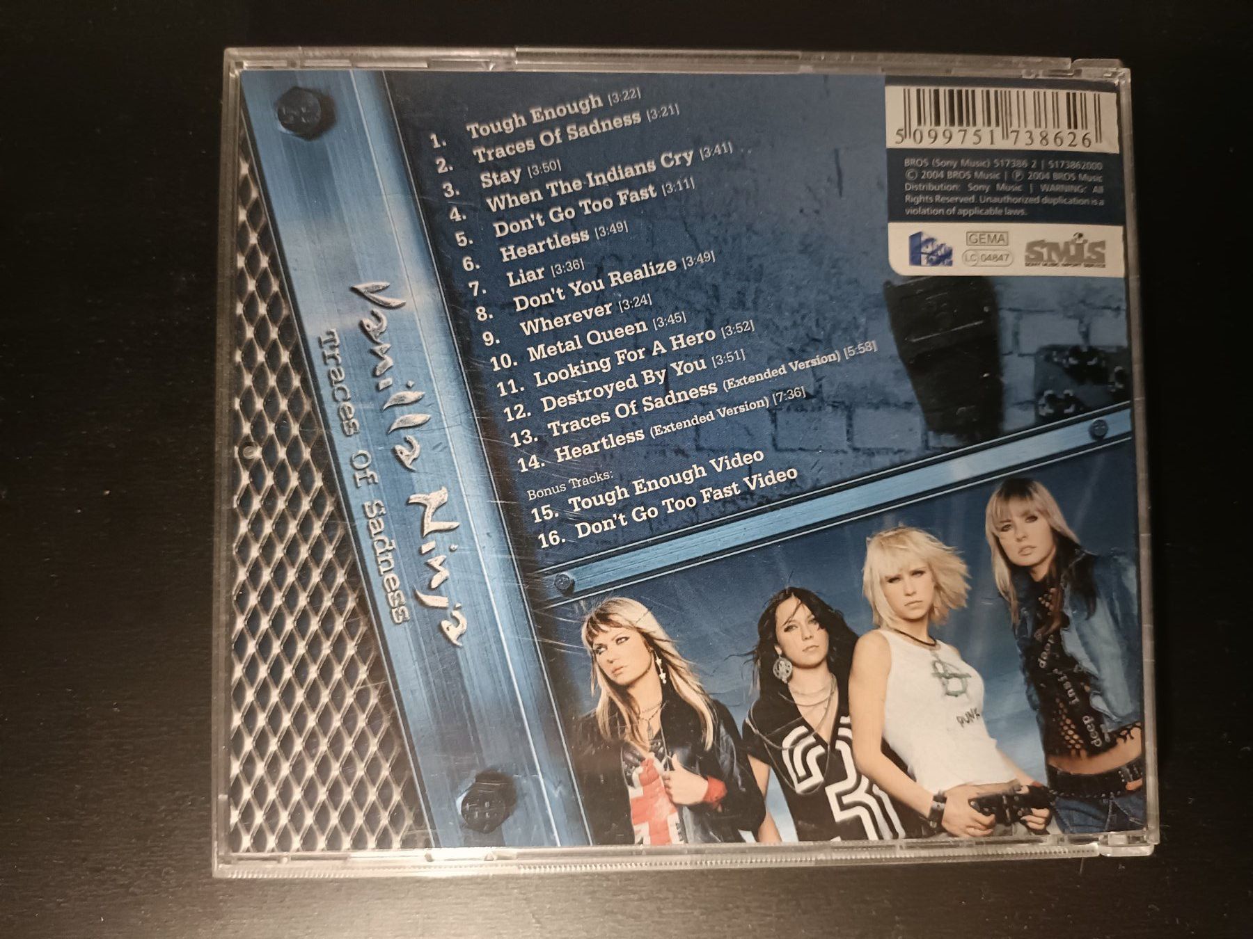 CD: Vanilla Ninja - Traces Of Sadness – Usato da Aarau venduto da d_m_bf6g 1