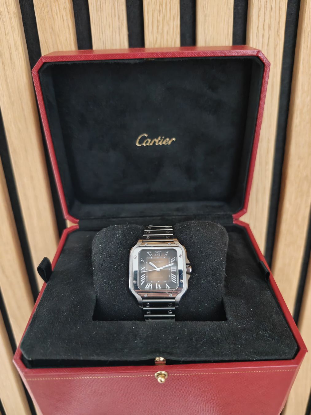 Cartier Orologi: Cartier | Santos de Cartier | Medium – Usato da Männedorf venduto da AeternusWatches 6