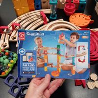 Hape Quadrilla Murmelbahn E6019 "Castle Escape" &  Extras