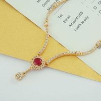 Rubin CZ & Cubic Zirkonia (JKT-0043)