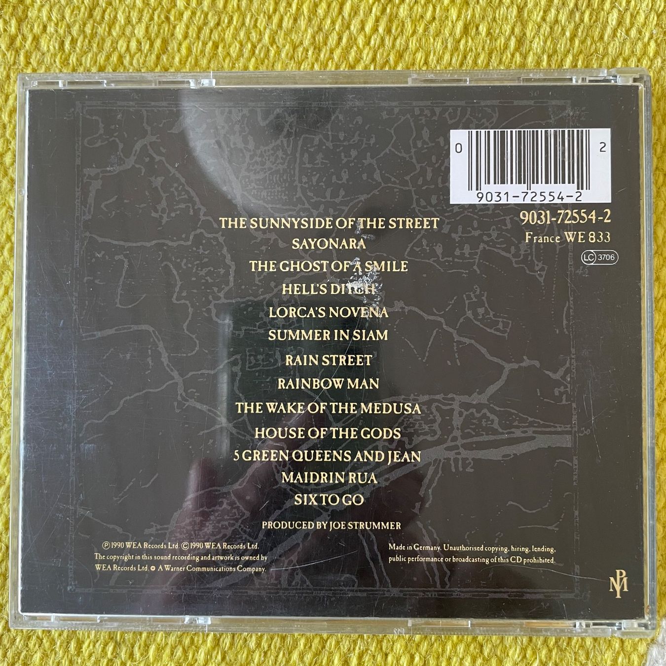 CD: POGUES-HELL‘S DITCH – Usato da Rorschacherberg venduto da CD-Roli 1