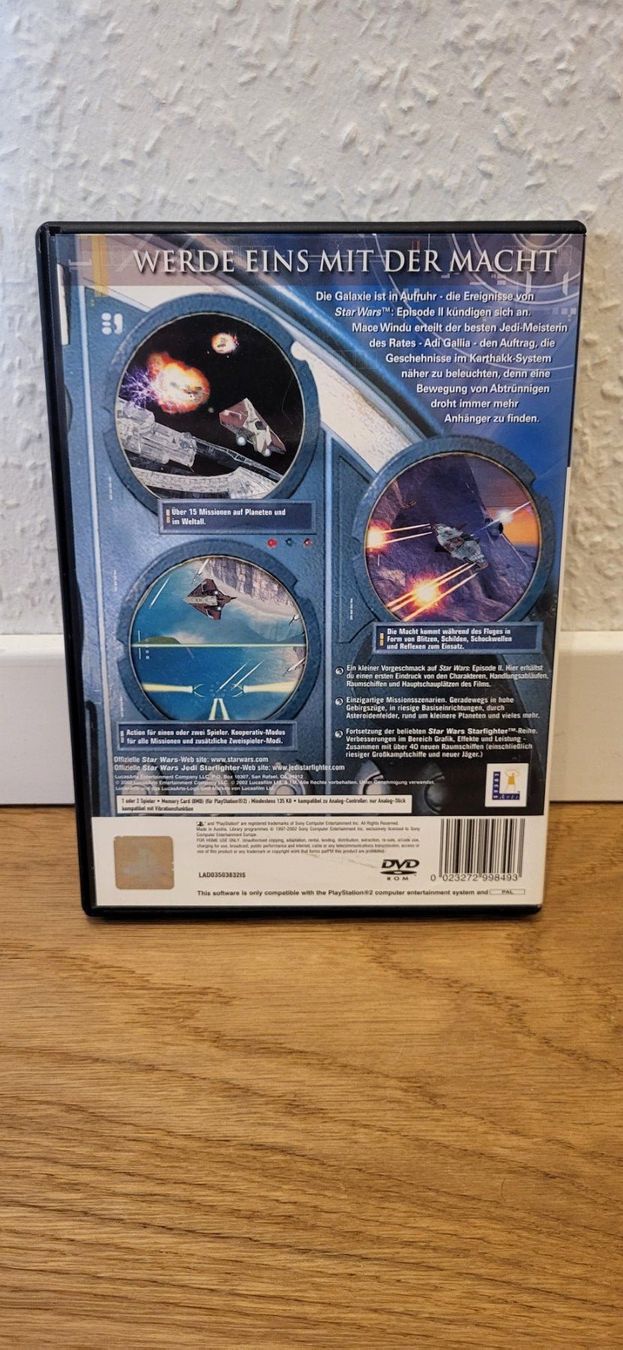 Sony Jeux: PS2 - Star Wars Jedi Starfighter – D'occasion à Münsingen par Heroism2010 1