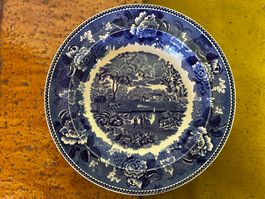 Antiker Wedgwood Teller, Kollektion "Landscape"