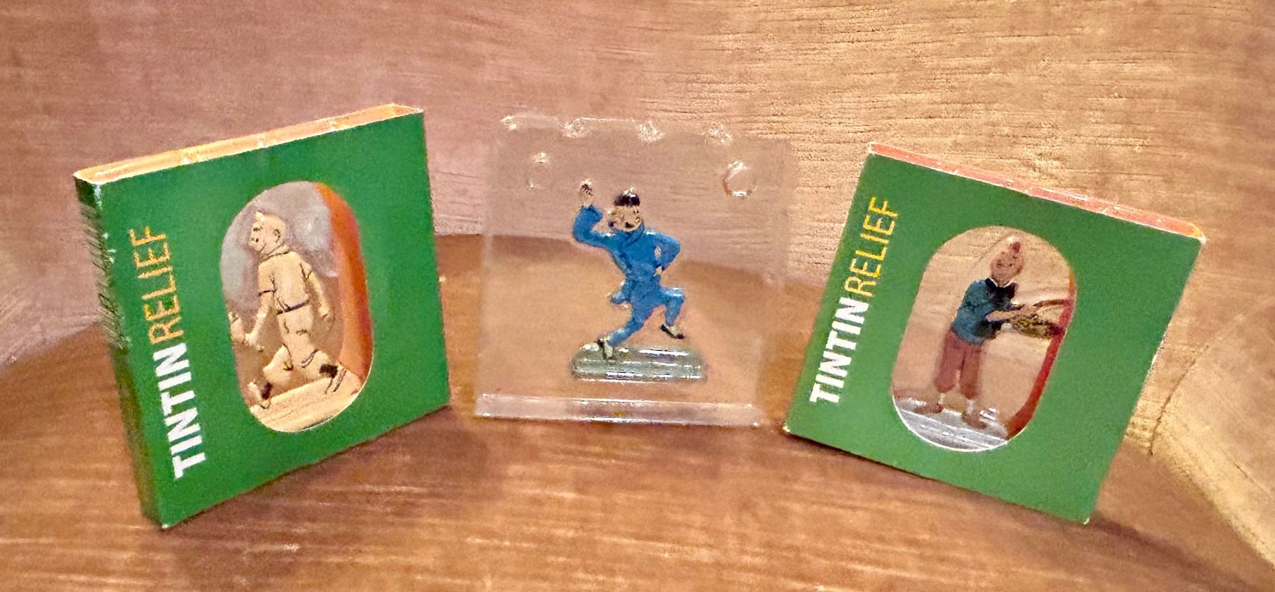 Statuette: 3 figurines Tintin en métal – Usato da Petit-Lancy venduto da Pierre_le_voyageur