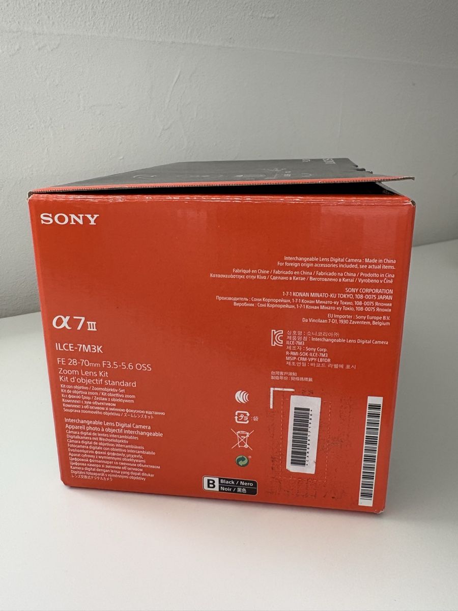 Sony Fotocamera: Sony Alpha 7 III ILCE-7M3K mit Verpackung – Usato da Würenlos venduto da nobless22 7