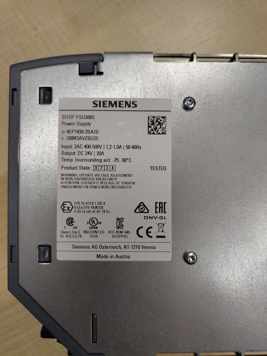 Alimentazione elettrica: Siemens Sitop PSU300S – Usato da thalwil venduto da Fixmars 1