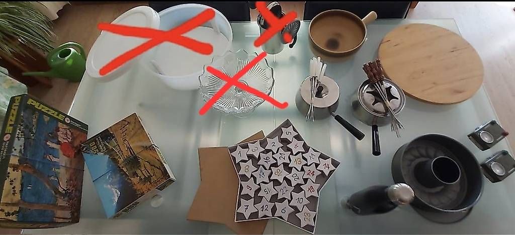 Tutte le decorazioni: Schöne Flohmarktsachen pro Artikel – Usato da Uetendorf venduto da Ladouce 2
