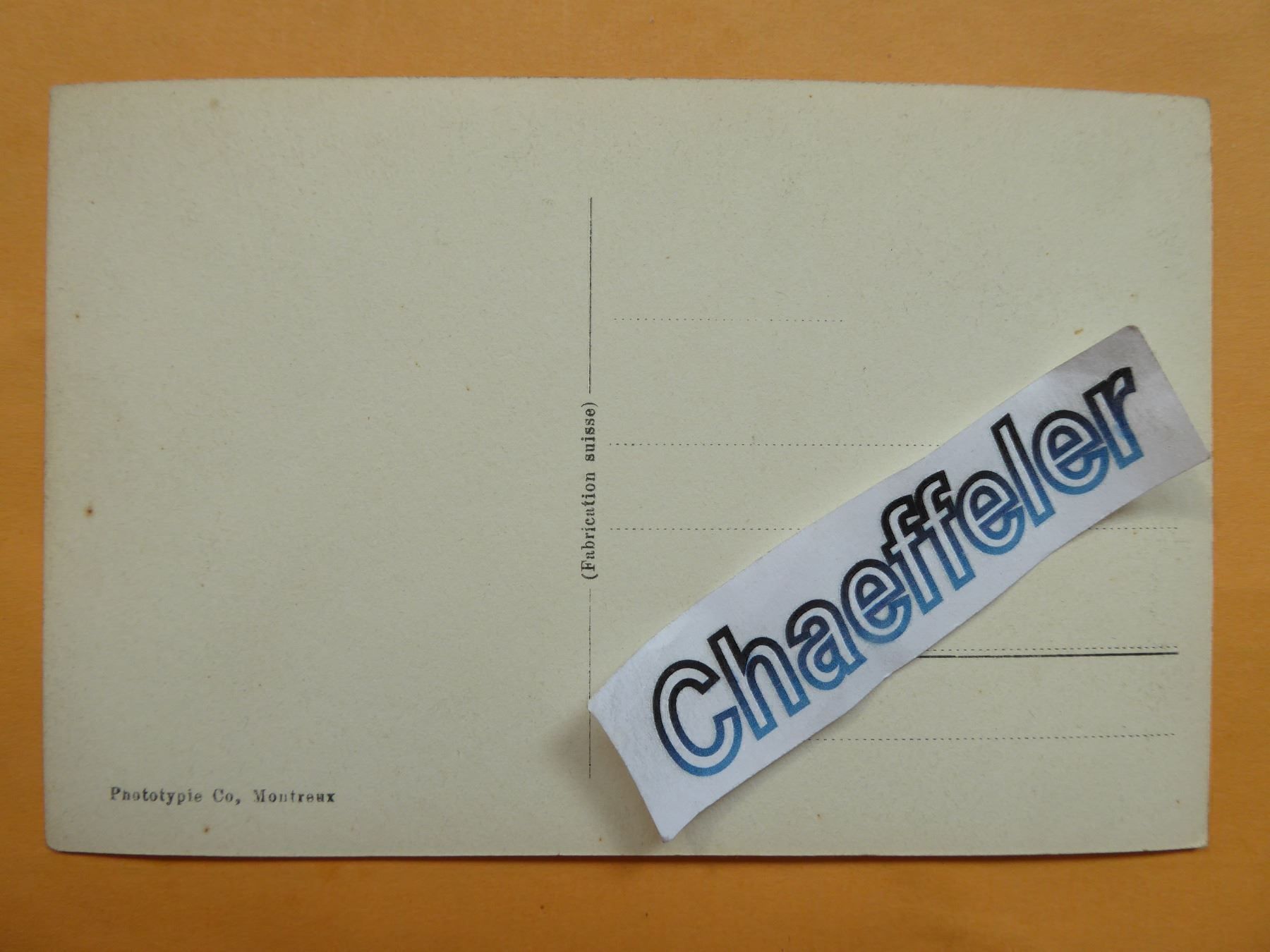 Cartoline postali: 6761 Brigue - Chateau de Stockalper – Nuovo (secondo la descrizione) da Zürich venduto da Chaeffeler 1