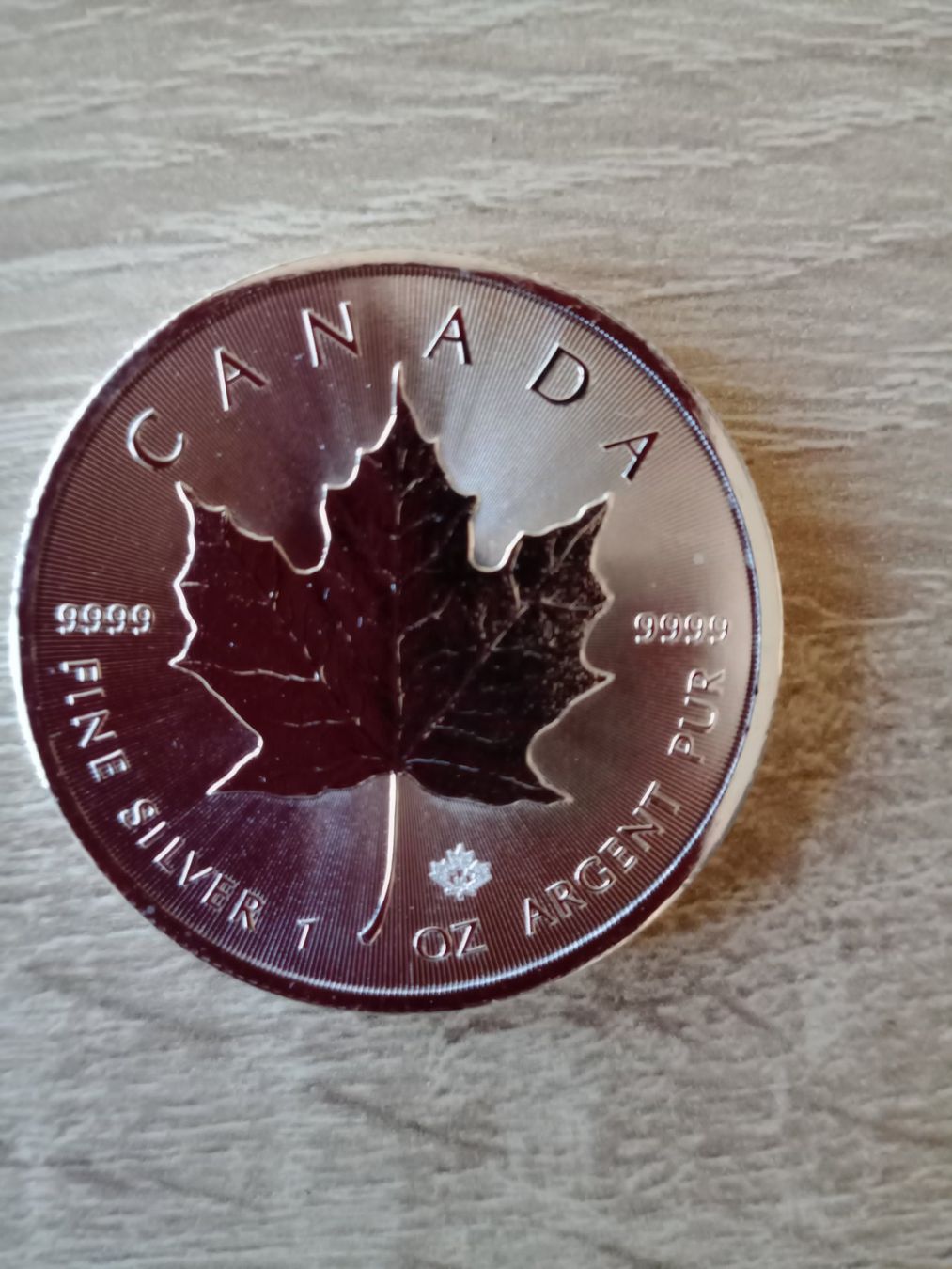 Tutti le monete: 1 Unze Silber Maple Leaf 2016 – Usato da Thun venduto da 56Orchid