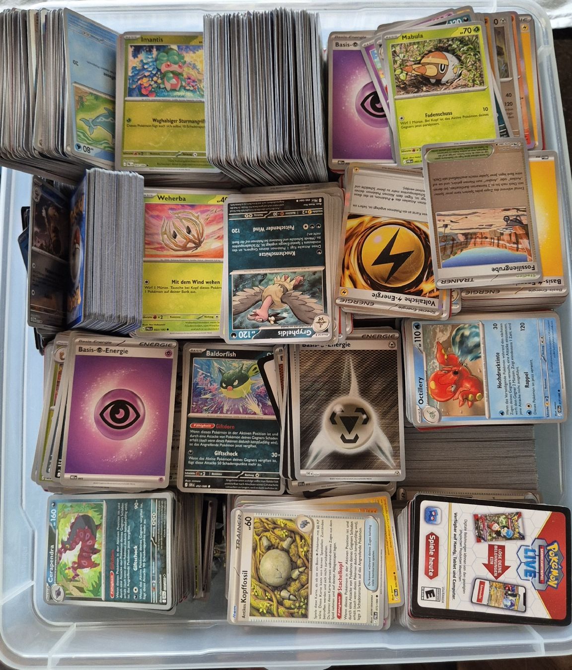 Pokémon Sammelbilder & Trading cards: Pokémon Bulk Karten ca. 15 kg – Gebraucht aus Götighofen von Farheaven