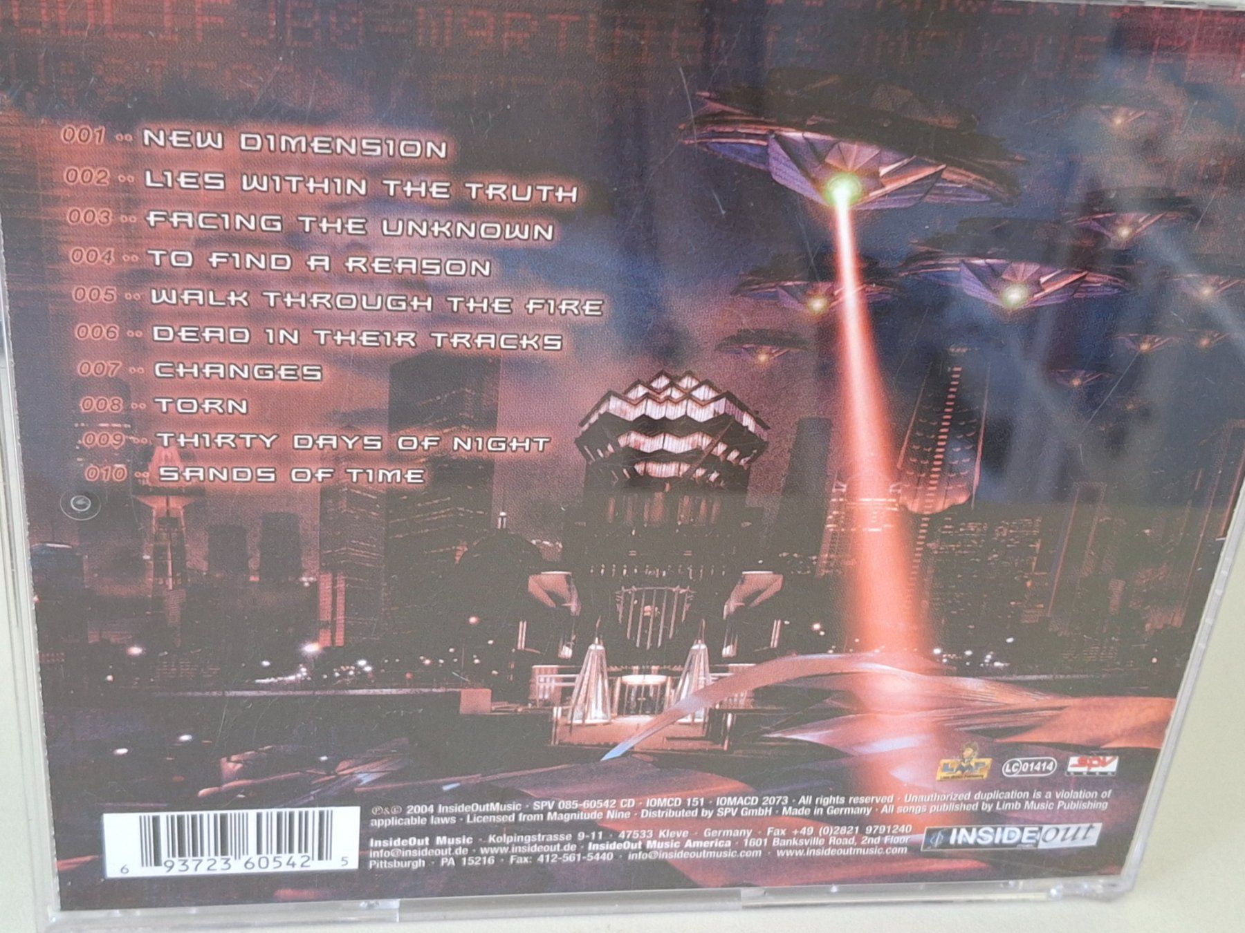 CD: CD Magnitude Nine - Decoding the Soul/ Prog. Metal – Usato da Aarberg venduto da Jackup1 1