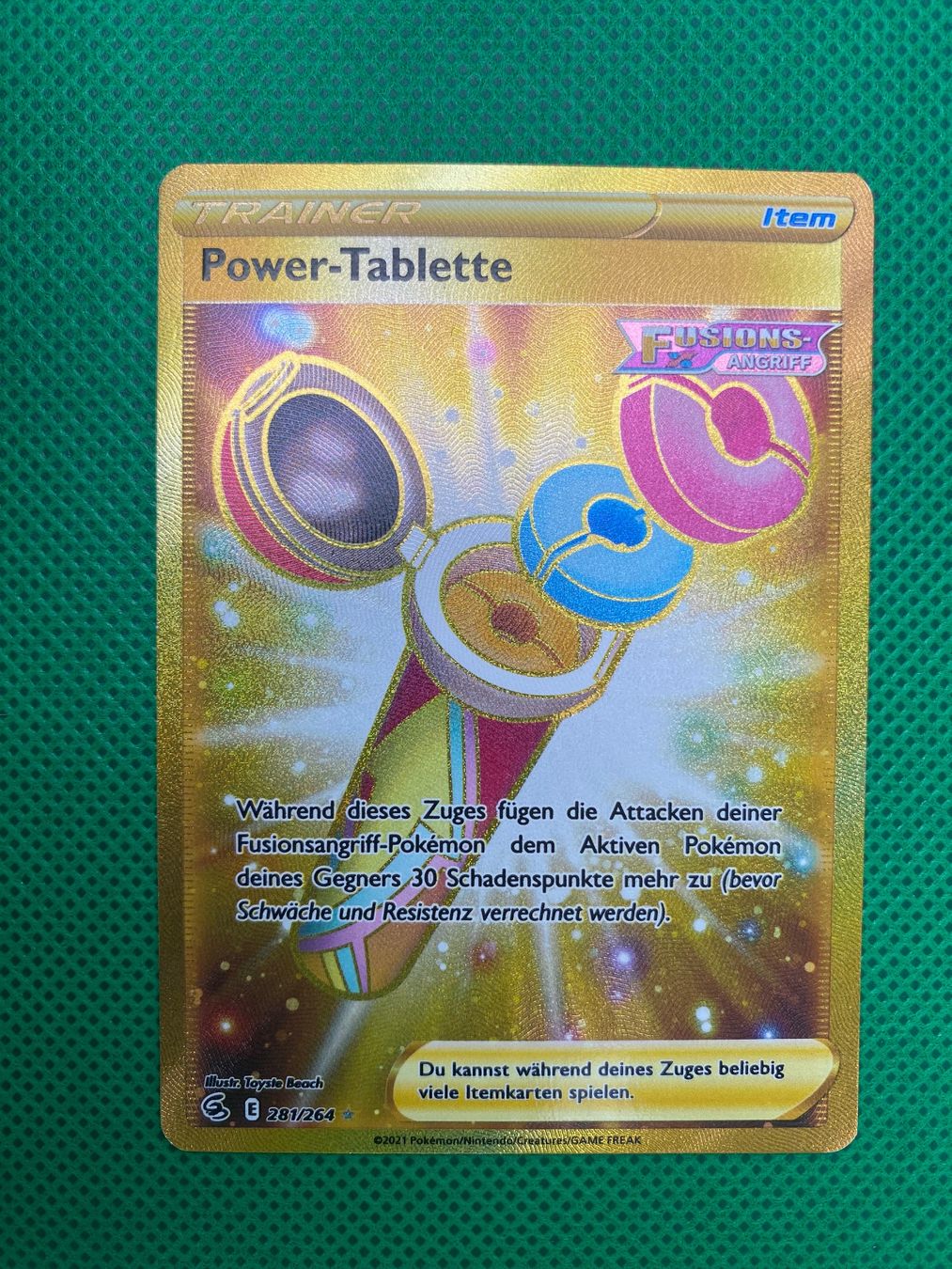Pokémon Carte collezionabili: Power‑Tablette (FST 281) – Usato da Wermatswil venduto da finest112