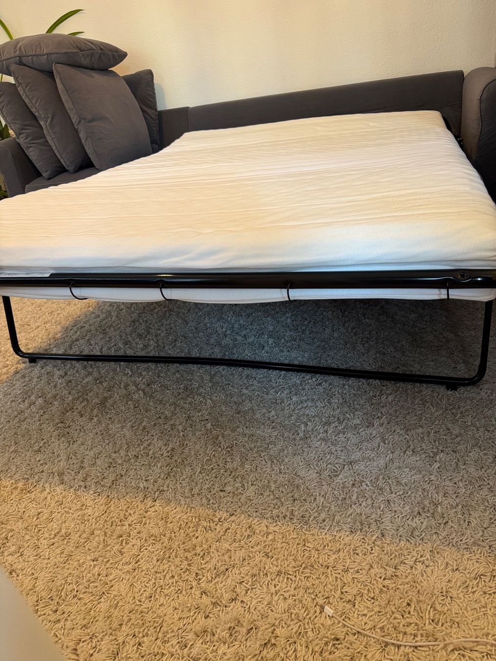 Divani: IKEA 3er Sofa mit Schlaffunktion grau – Usato da Chur venduto da kat_9dnw 3