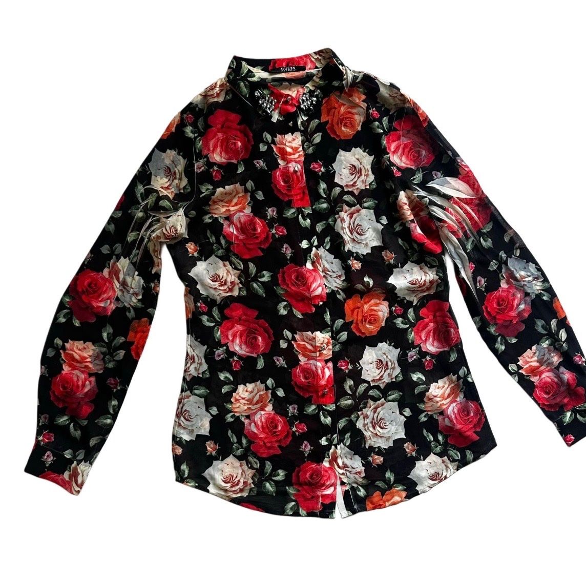 Guess Camicette: Guess Bluse Floral Damen S – Usato da Liestal venduto da Ballybs 2