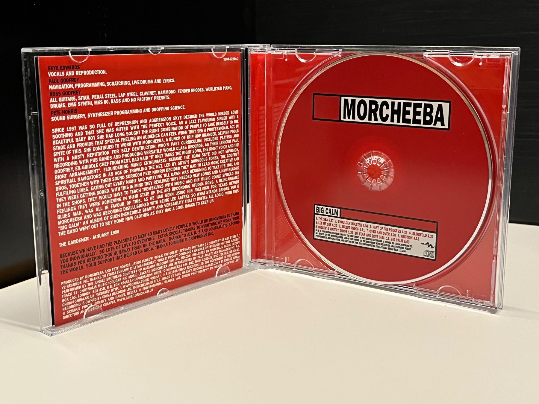 CD: Morcheeba - Big Calm - RA11B – Usato da Küsnacht ZH venduto da Jazztilldawn 1