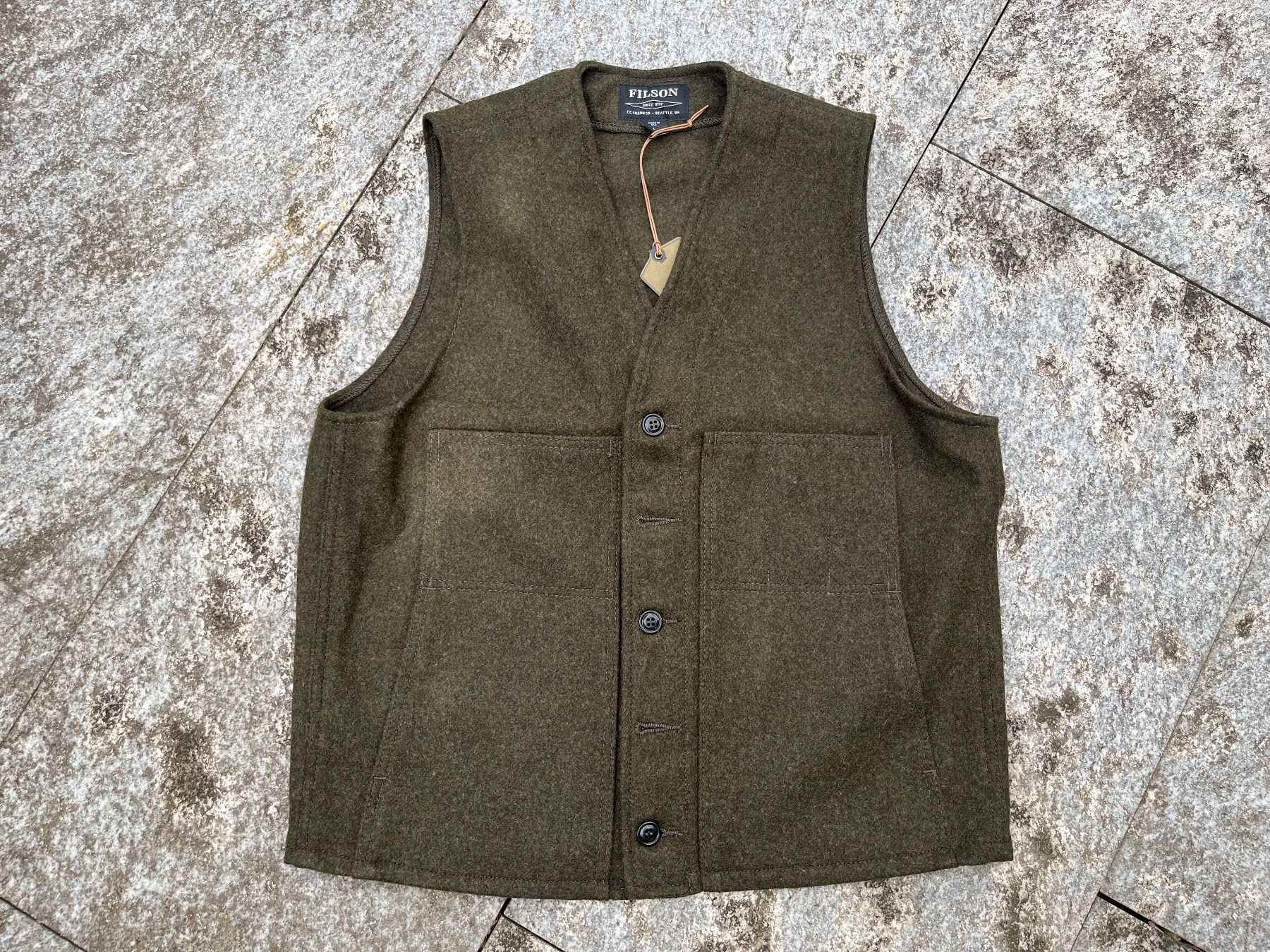 Gilets & Westen: Filson Mackinaw Weste – Gebraucht aus Bottmingen von  1