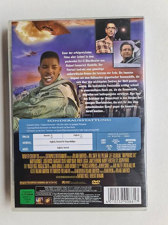 Alle DVDs: Independence Day DVD Cham   – Gebraucht aus Cham von trendman19 1