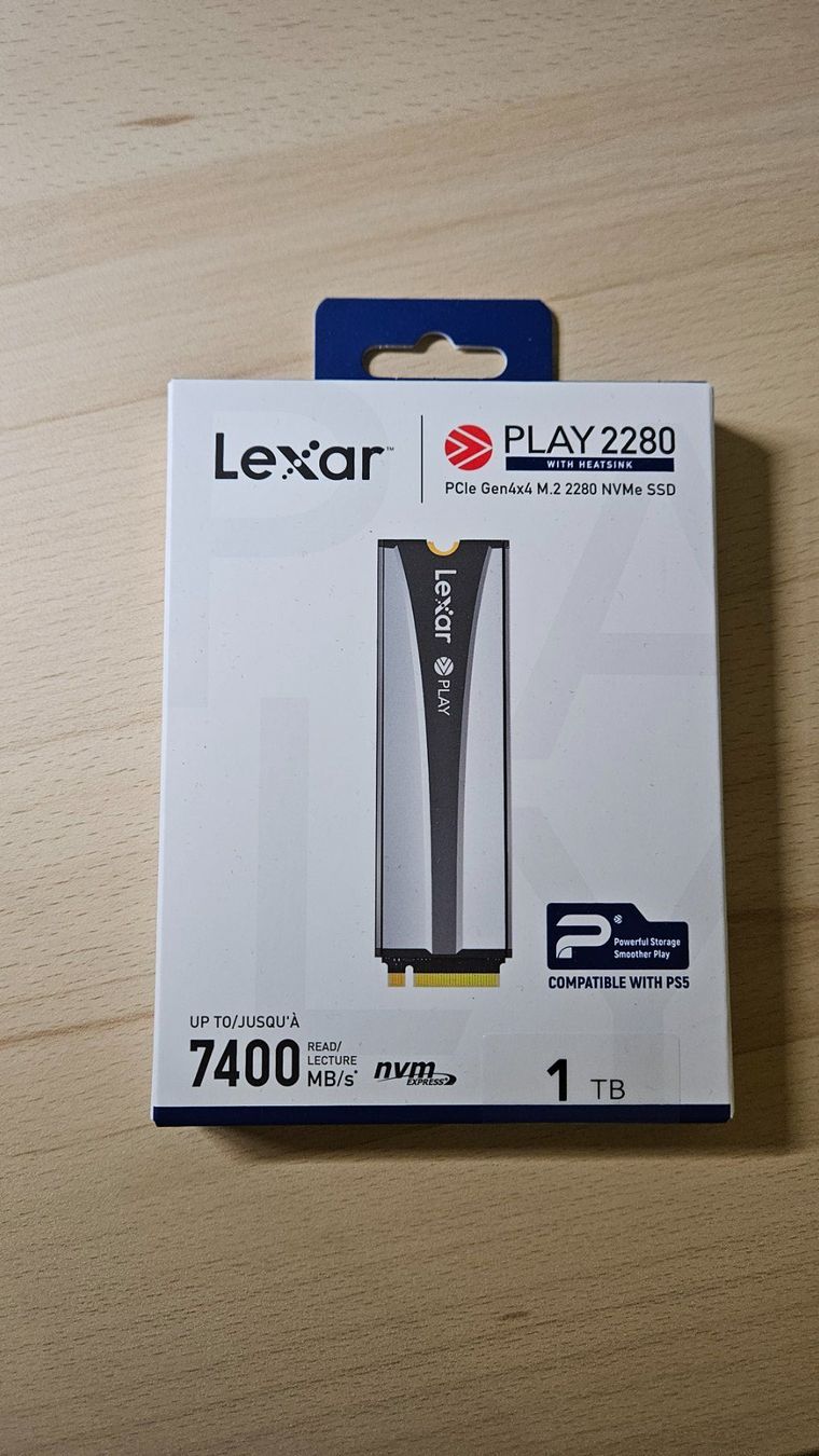 Lexar Dischi rigidi: Lexar Play 2280 1TB SSD – Nuovo e nell'imballaggio originale da Orbe venduto da Greekgods