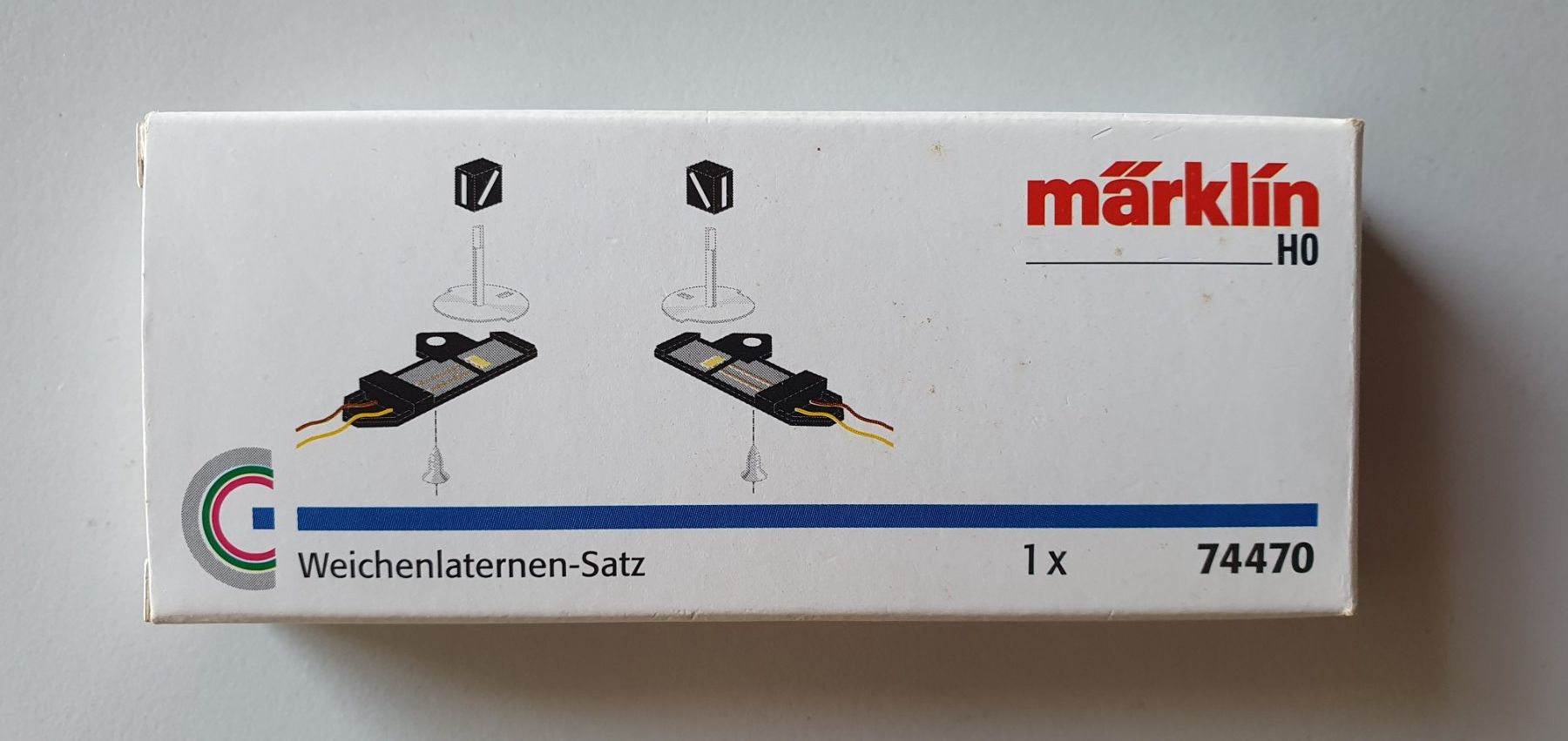 Märklin Modellini di ferrovie: Märklin 74740 - Weichenlaternensatz – Nuovo e nell'imballaggio originale da Ernetschwil venduto da Cob1998