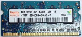 hynix HYMP112S64CR6-S6 NoteBook-Memory 1GB DDR2 800MHz SODIM