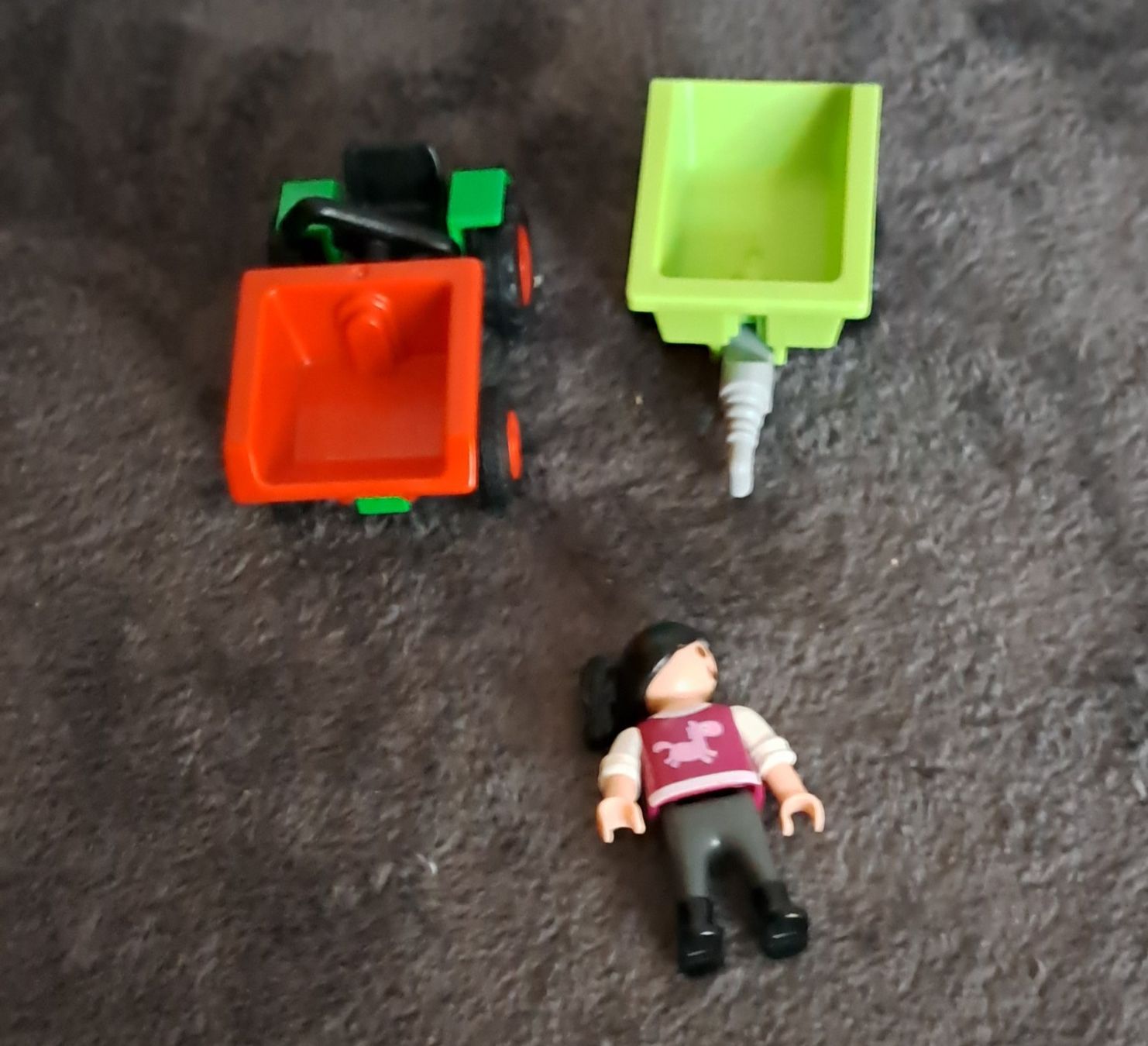 Statuette: Playmobil Mädchen mit Traktor – Usato da Breitenbach venduto da Lucky0518 2