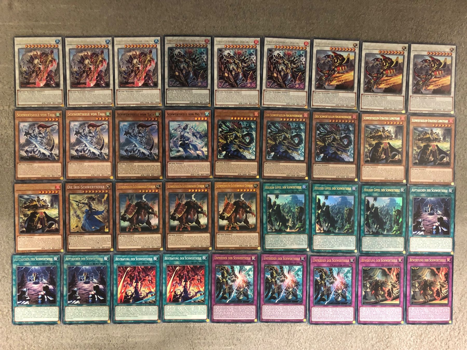 Yugioh Carte collezionabili: YuGiOh Schwertseelen Deck Set – Usato da Altstätten SG venduto da ChangeMaker 1