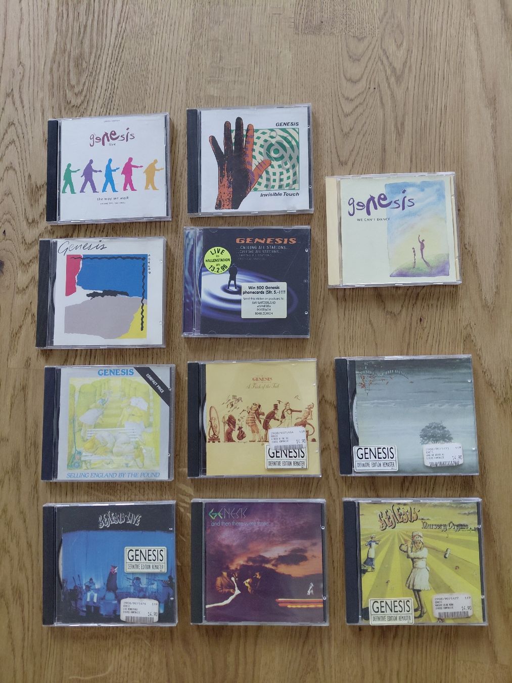 CD: Genesis CD Sammlung 70/80/90er – Usato da Geuensee venduto da sonnenstunden