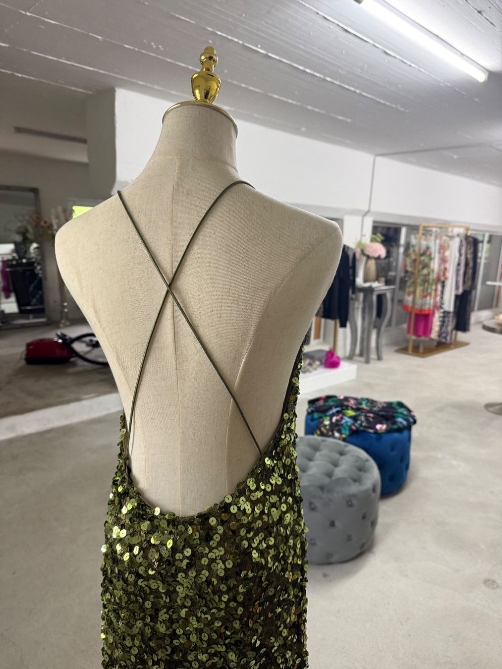Zara Vestiti: Langes, elegantes Paillettenkleid -  Gr. M – Nuovo e nell'imballaggio originale da Lutzenberg venduto da Schatzkiste88 3