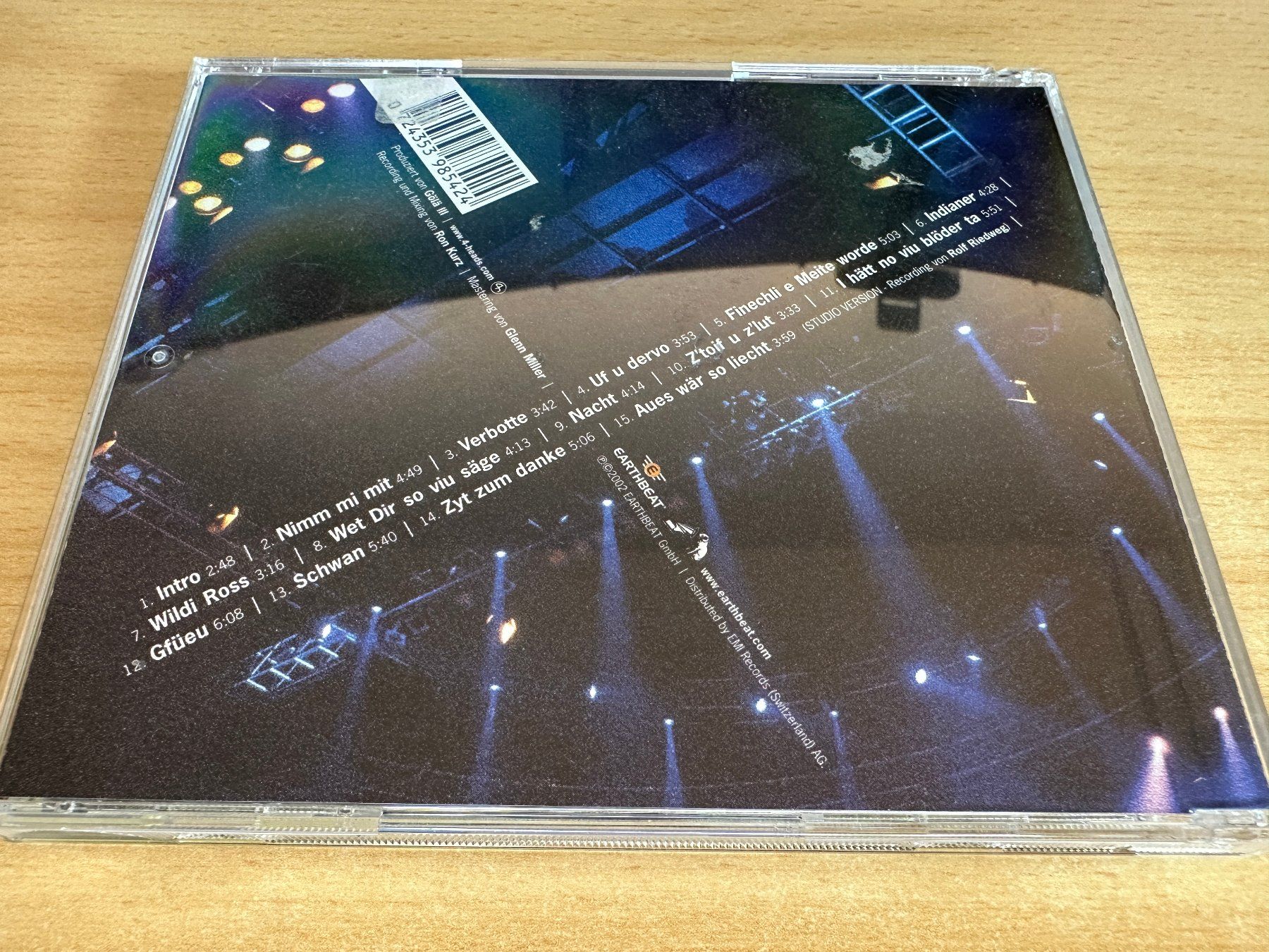CD: Gölä – Gölä III Live:02 – Usato da Rikon im Tösstal venduto da Alpenmutz 1
