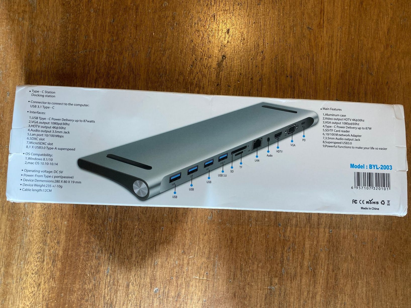 Hub & Switch: USB Hub 11 in 1 USB-C NEU – Nuovo e nell'imballaggio originale da Widnau venduto da SIIVSIIV 4