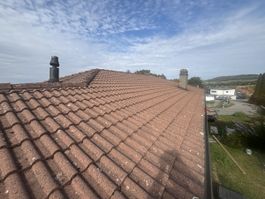Beton Dachziegel braun gebraucht für Selbstabholer