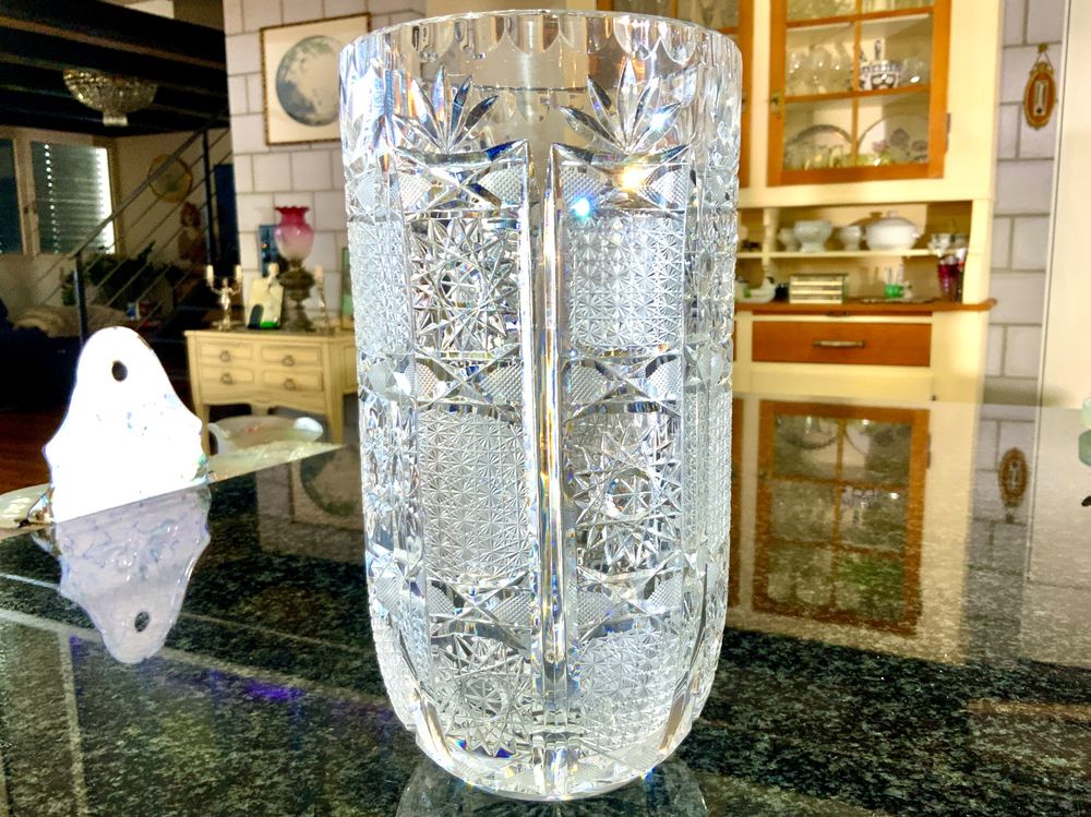 Erstaunlich Bleikristall Vase Gross Ebenbild